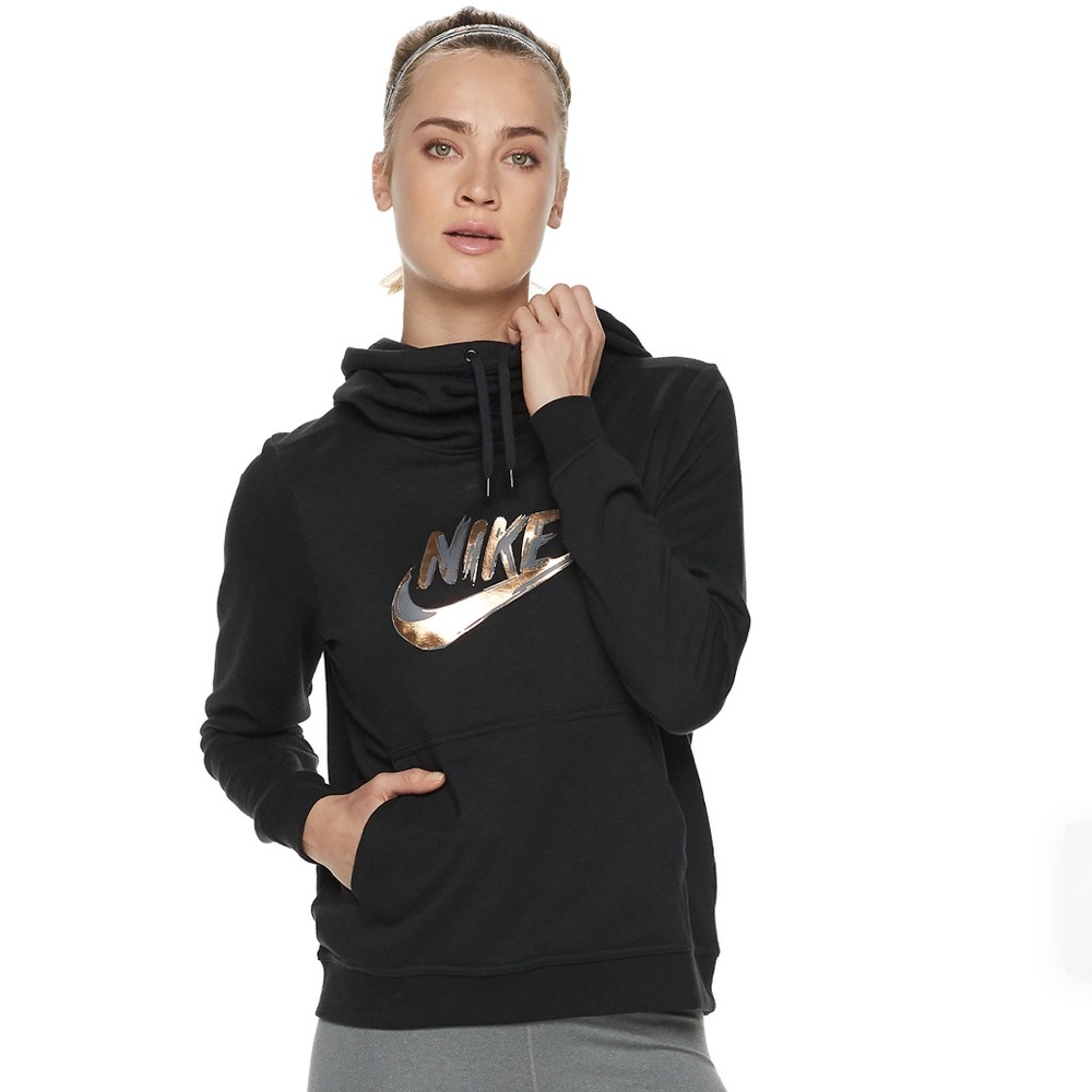 Nike NWOT❗️Sportswear Funnel-Neck Fleece Hoodie